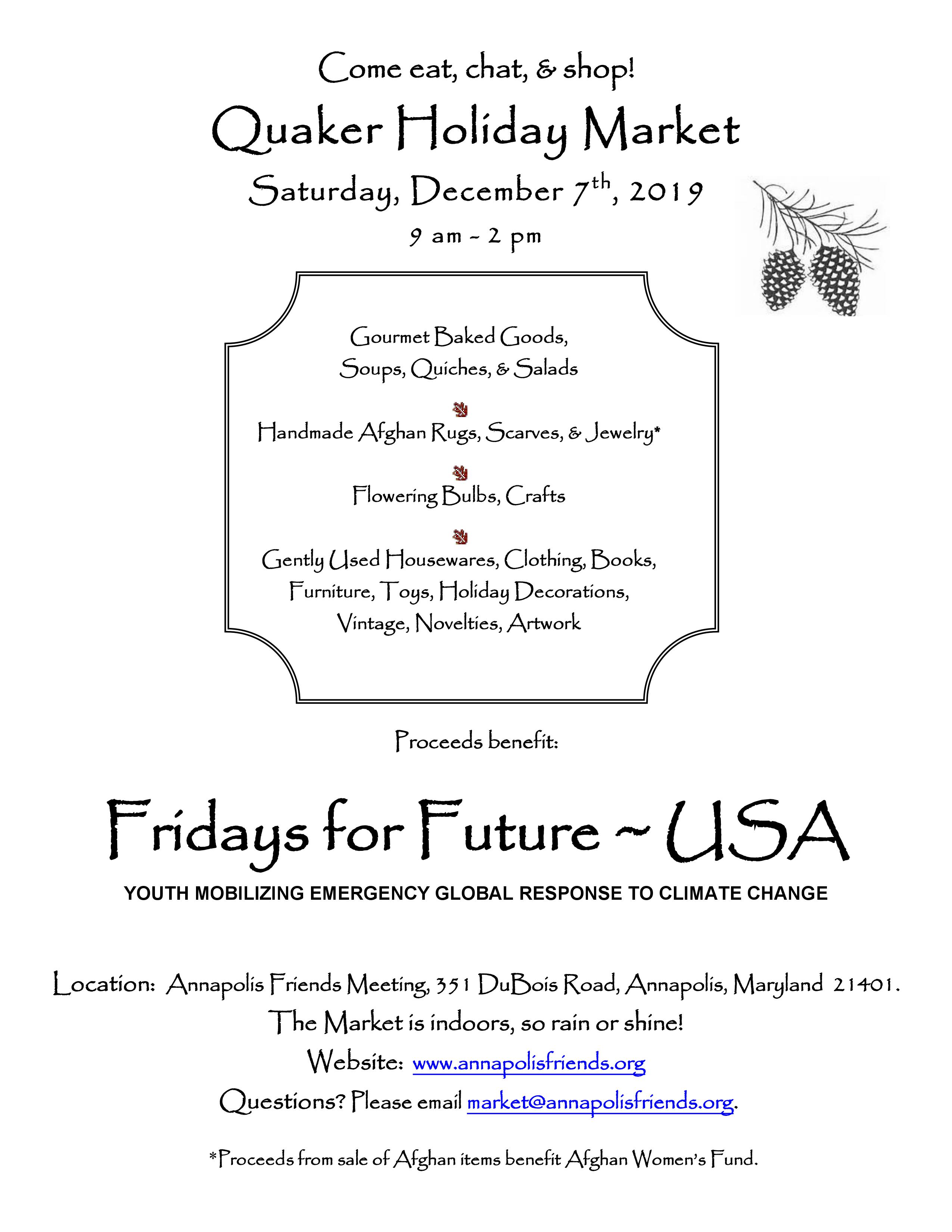 Holiday Market Flyer 2019 - English